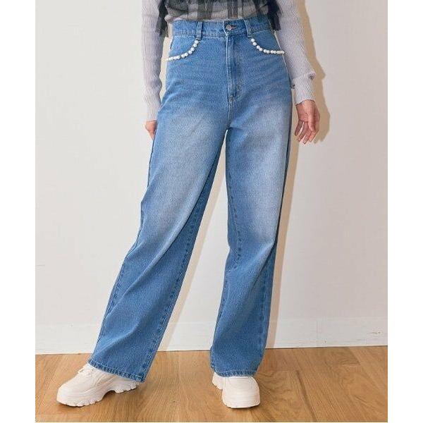 Mi-je / ミジェ パールデニム【韓国ファッション】