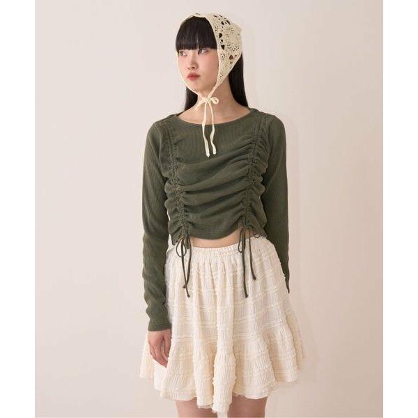 Mi-je / ミジェ ティアードミニスカート【韓国ファッション】