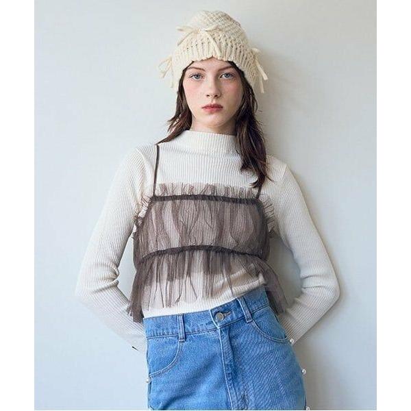 Mi-je / ミジェ チュールビスチェニットSET【韓国ファッション】