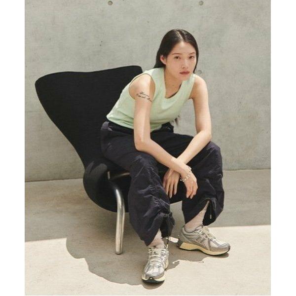 LUKU nari / ルクナーリ シャーリングワイドパンツ