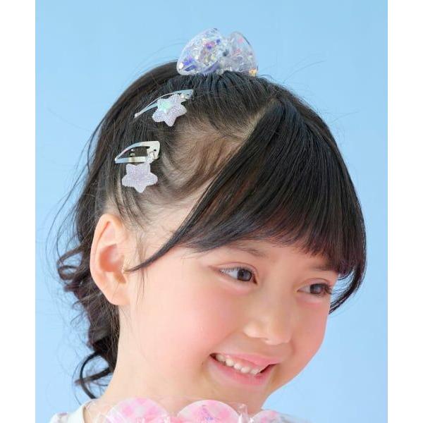 mezzo piano / メゾピアノ キャンディラッピング　星　ヘアアクセサリーセット