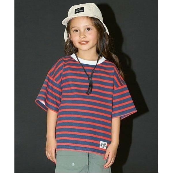 b・ROOM / ビールーム 【カイテキ天竺】プリントボーダービッグTシャツ