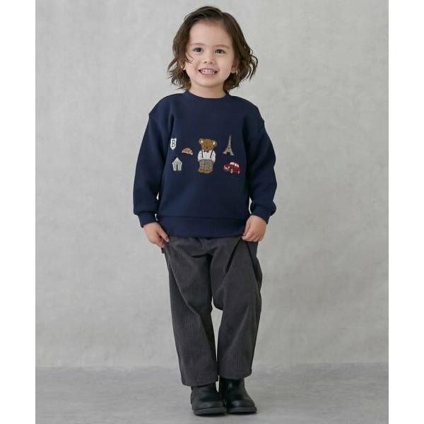 petit main / プティマイン ゆるシルエットタックパンツ