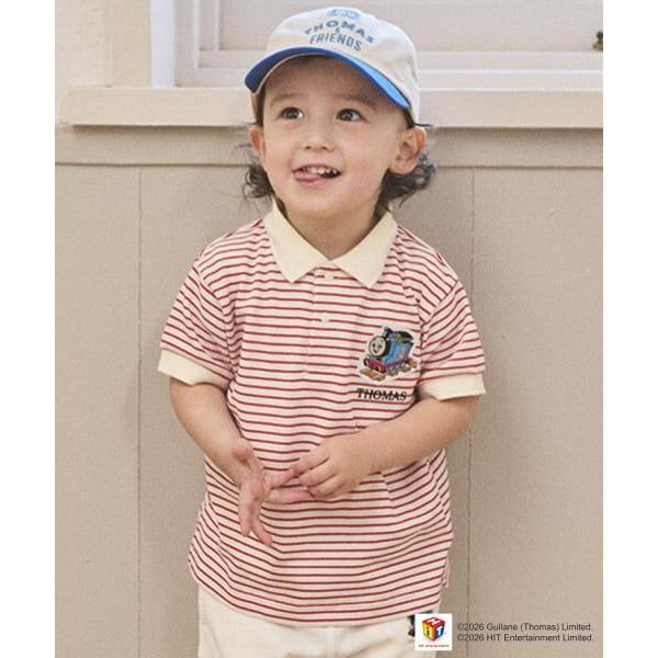 petit main / プティマイン 【きかんしゃトーマス】半袖ポロシャツ