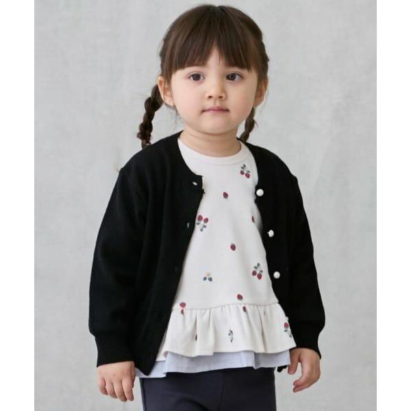 petit main / プティマイン 【リンク】パールボタンニットカーディガン