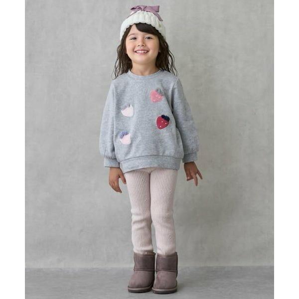 petit main / プティマイン 【リンク/フワもちっと】ニットハナレギンス