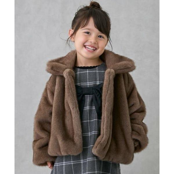 petit main / プティマイン 【リンク】フェイクファージャケット