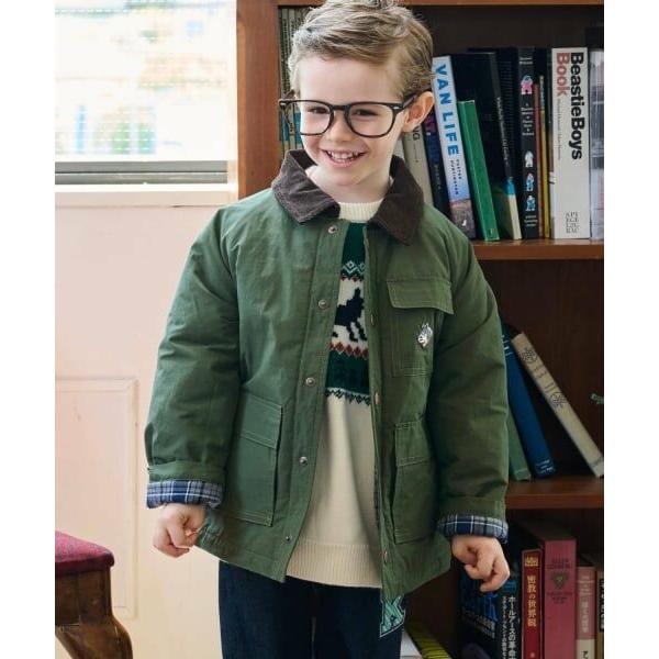 kladskap / クレードスコープ オオカミ刺しゅうハンティングジャケット