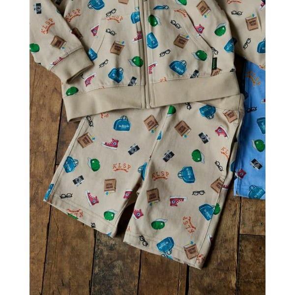 kladskap / クレードスコープ 総柄5分丈パンツ