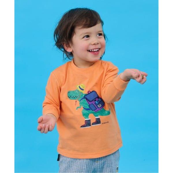 kladskap / クレードスコープ ピクニックザウルス長袖Tシャツ