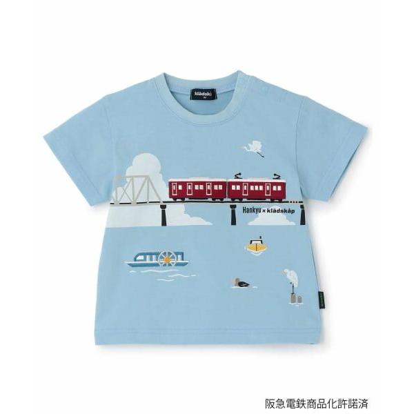 kladskap / クレードスコープ 【阪急電車】陸橋半袖Tシャツ