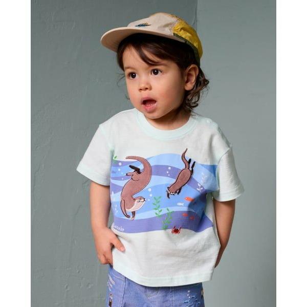kladskap / クレードスコープ カワウソ半袖Tシャツ