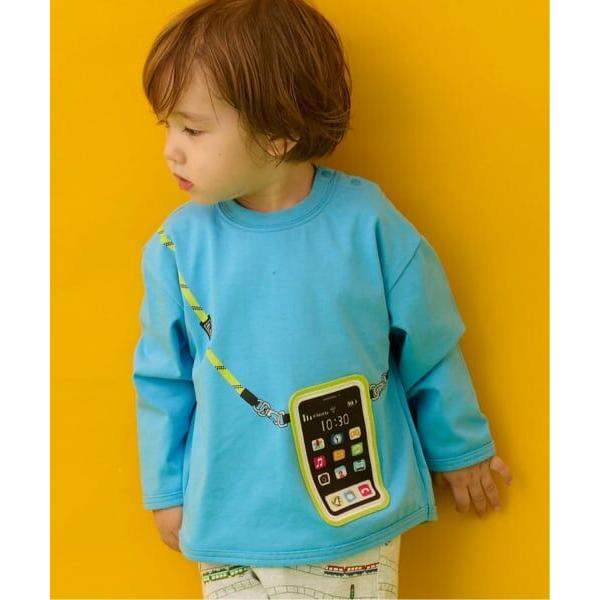 kladskap / クレードスコープ スマホアップリケ長袖Tシャツ