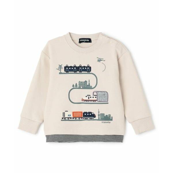 kladskap / クレードスコープ 【人気商品再入荷】【直営店で取り扱い無し】電車アップリケ裾ボ...