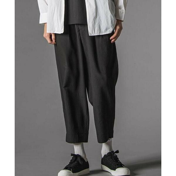 LIBERCORE par BEBE / リベルコア パル ベベ ドビーストライプタックテーパードパ...