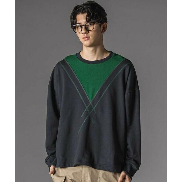 LIBERCORE par BEBE / リベルコア パル ベベ インレイガゼット配色プルオーバー大...