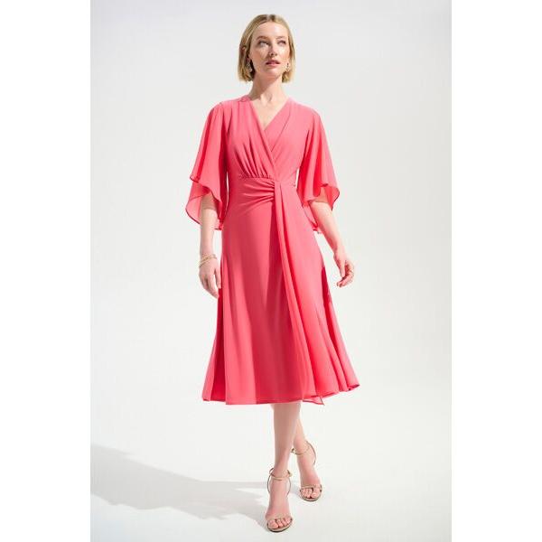 Joseph Ribkoff / ジョセフリブコフ Pink Dress