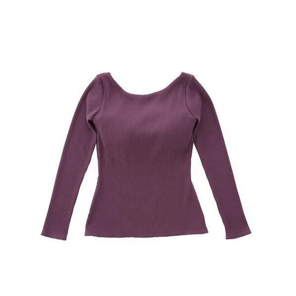 OUR WACOAL / アワワコール カップインバックオープンリブＴシャツ　レディスウェア　トップ...