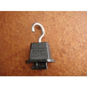 ライティングレール用フックブラック　ダクトレール用S字フック