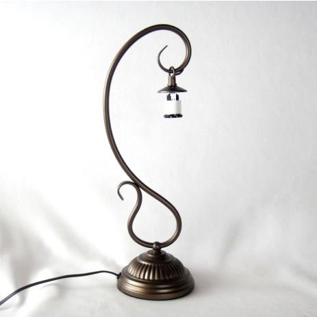 LED電球付き★ステンド制作にオススメ♪ステンドグラス専用吊りS型ランプベースE12　テーブルランプ...