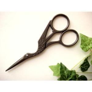 ★デザインシザーno,3　　鳥BR　バード　ナチュラルフレンチアンティーク系　糸切バサミ鋏ハサミ雑貨...