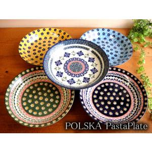 ★POLSKA（ポルスカ）パスタプレート5枚セット　ギフトにもオススメ♪　ポーリッシュ風食器皿雑貨通...