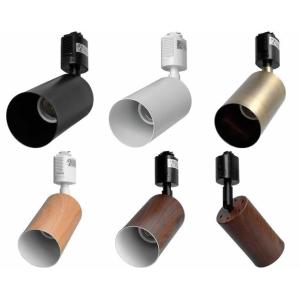 新色入荷★ライティングレール用スポットライトM サビ加工 ナチュラル ダクトレールランプ E26 首...