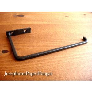 ★シンプル★ジョセフアイアンペーパーハンガー　トイレットペーパーホルダー　フレンチアンティーク風雑貨...