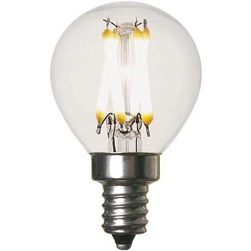 最安値挑戦中★LED電球 G35型 E12口金　個性的なレトロなフィラメント電球◆モダン　アンティー...