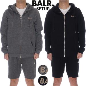 ボーラー セットアップ メンズ BALR. スウェット上下 ジップパーカー