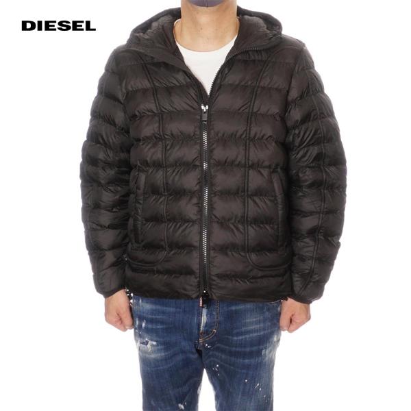 ディーゼルDIESEL 中綿ジャケット メンズ ブラック A10597 0BHAZ