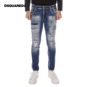 ディースクエアード DSQUARED2 SUPER TWINKY JEAN ジーンズ メンズ ネイビー S74LB1440 S30872