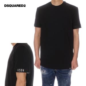 ディースクエアード アンダーウェアライン DSQUARED2 UNDER WEAR ICON Tシャツ メンズ ブラック D9M3S5030｜selecty