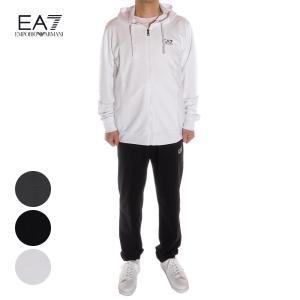 エンポリオアルマーニ セットアップ メンズ EMPORIO ARMANI EA7 上下 ジップパーカー スウェットパンツ 8NPV50 PJ05Z｜selecty