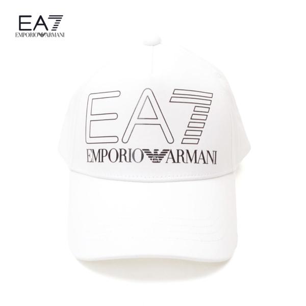 エンポリオ・アルマーニ  EMPORIO ARMANI EA7 キャップ 帽子 メンズ ホワイト 2...