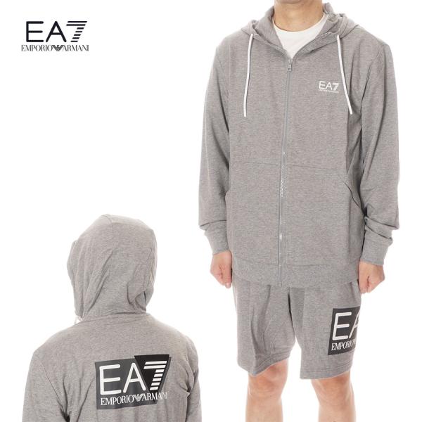 エンポリオ・アルマーニ  EMPORIO ARMANI EA7 ジップパーカー ハーフパンツ セット...