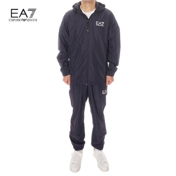 エンポリオ・アルマーニ EMPORIO ARMANI EA7 セットアップ ジップパーカー シャカシ...