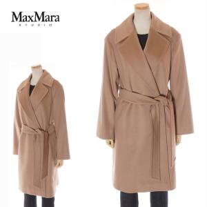 新品タグ付き‼️【マックスマーラ】38クチートアマーノ　ラップコート　ネイビー 美品【マックスマーラ】maxmara クチートアマーノ ロングコート