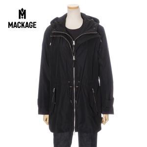 マッカージュ MACKAGE ハーフジャケット 2way レディース ブラック MELANY BLACK｜selecty