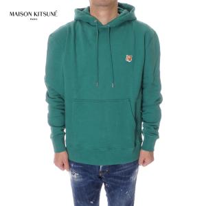 メゾン キツネ MAISON KITSUNE パーカー ユニセックス グリーン LM00702KM0001 P373｜selecty