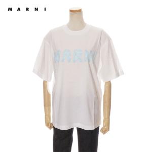 マルニ MARNI Tシャツ オーバーサイズ レディース ホワイト THJET49EPH USCS11｜selecty