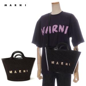 マルニ MARNI トート ショルダー レディース ブラック BMMP0068Q0 P3860｜selecty