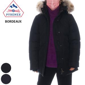 並行輸入品 ピレネックス ダウンジャケット レディース PYRENEX ボルドー ファー BORDEAUX FUR