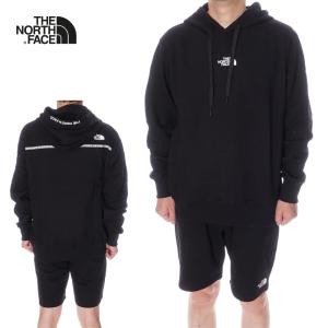 ザ ノースフェイス THE NORTH FACE プルオーバーパーカー ハーフパンツ セットアップ スウェット メンズ ブラック NF0A87DB NF0A87DF JK3｜セレクトテイストYahoo!店