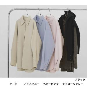 (予約) トゥデイフル Wool Shirts...の詳細画像1