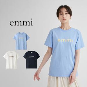 エミ アトリエ emmi atelier emmi×PARKS PROJECT オーガニックコットンTシャツ 13wct242036 レディース｜selectzakkamu