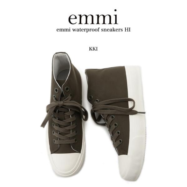 SALE50%OFF エミ オリジナル emmi original ウォータープルーフスニーカーHI...