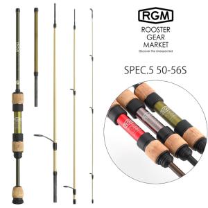 RGM(ルースター ギア マーケット) RGM SPEC.5 50-56S スピニングモデル モバイルロッド Lure (~7g) 渓流 エリアトラウト 管理釣り場 釣りキャンプ｜selectzakkamu