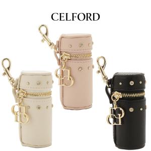 セルフォード リュタン ビジュースタッズカスタムリップケース cwgg252528 レディース チャーム コスメポーチ CELFORD｜selectzakkamu