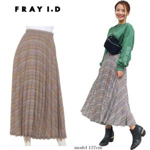 SALE50%OFF FRAY I.D フレイアイディー ボトムス プリーツスカート fwfs184098  レディース チェック柄｜selectzakkamu